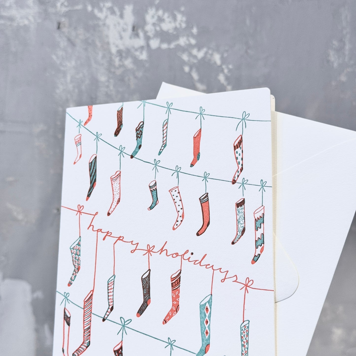 'Happy Holidays' #1 Card