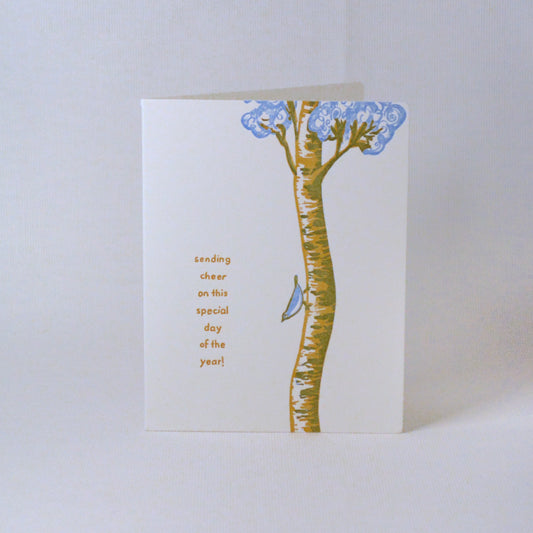 'Sending Cheer' Card