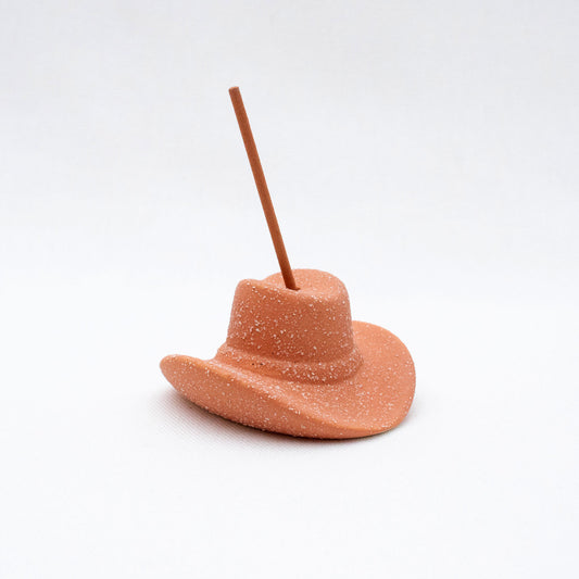 Cowboy Hat Incense Holder + Incense Set