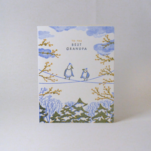 'To The Best Grandpa' Card