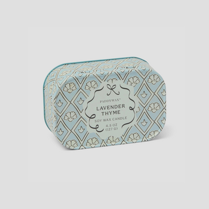Lavender + Thyme Tin Candle