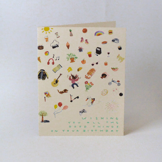 'Wishing You All The Good Things' Card