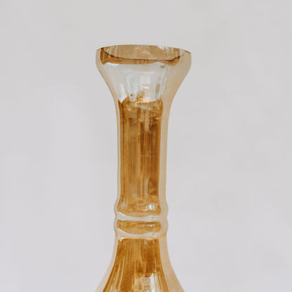 Gold Glass Vase