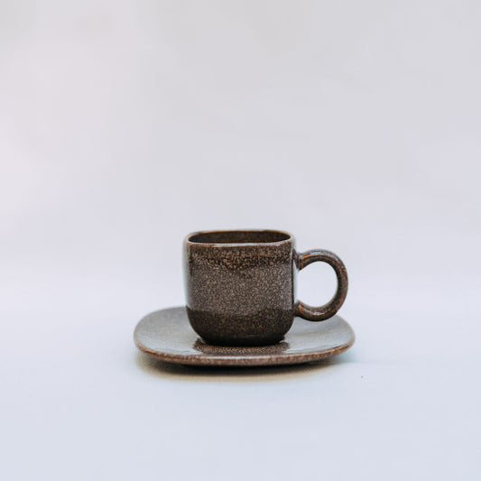 Stoneware Espresso Cups
