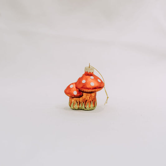 Double Toadstool Ornament
