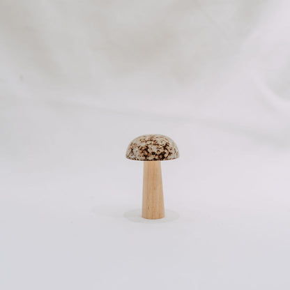Wooden Modern Mushroom Decor